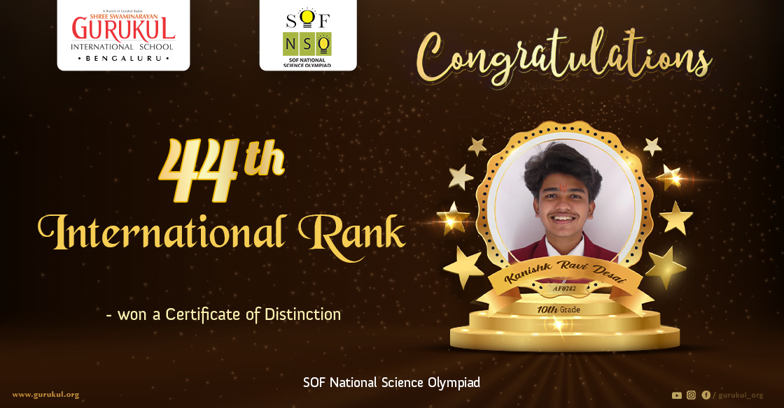 Kanishk Ravi Desai a multi-talented