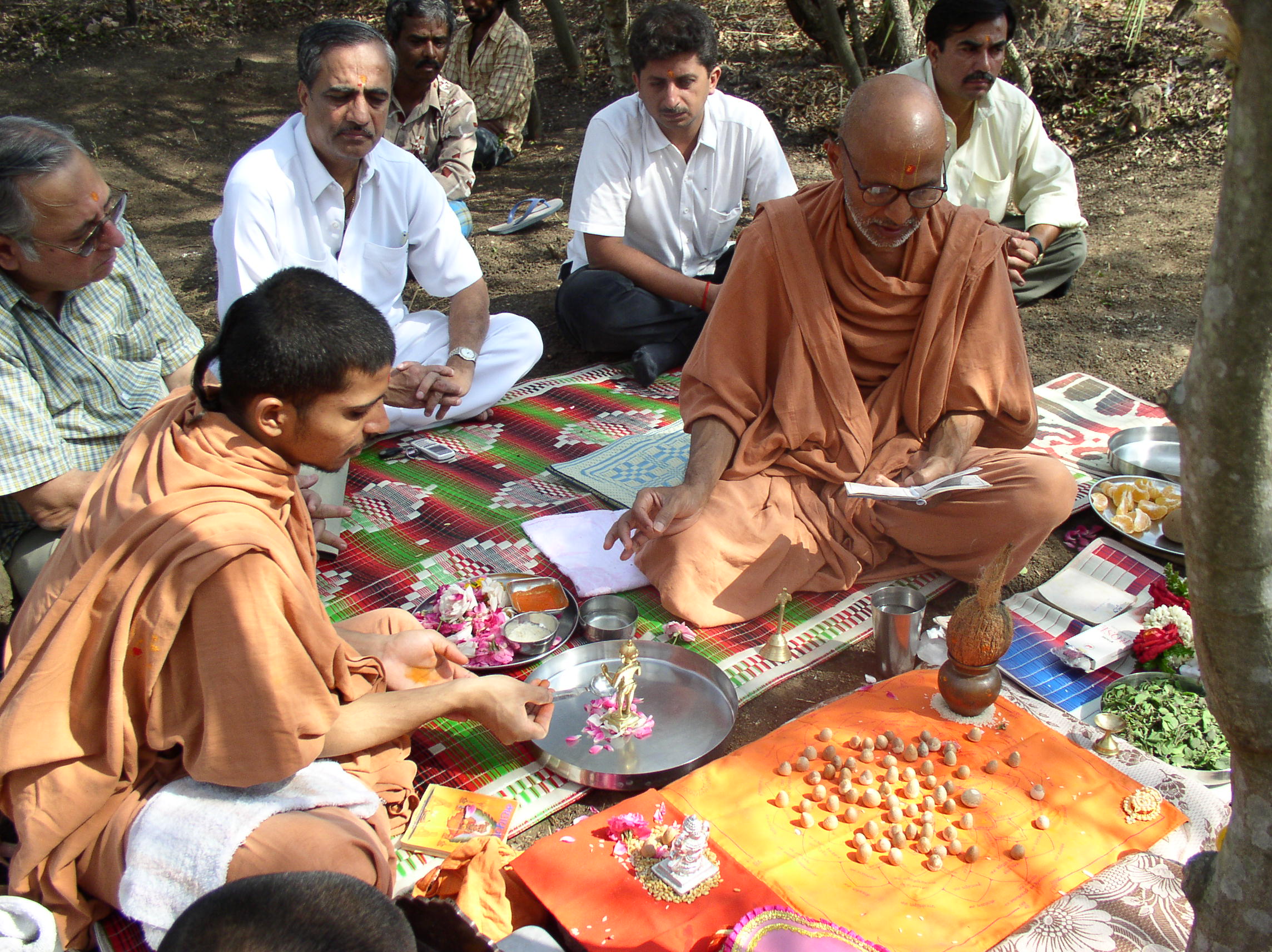 First Bhumipuja of Gurukul Bangalore