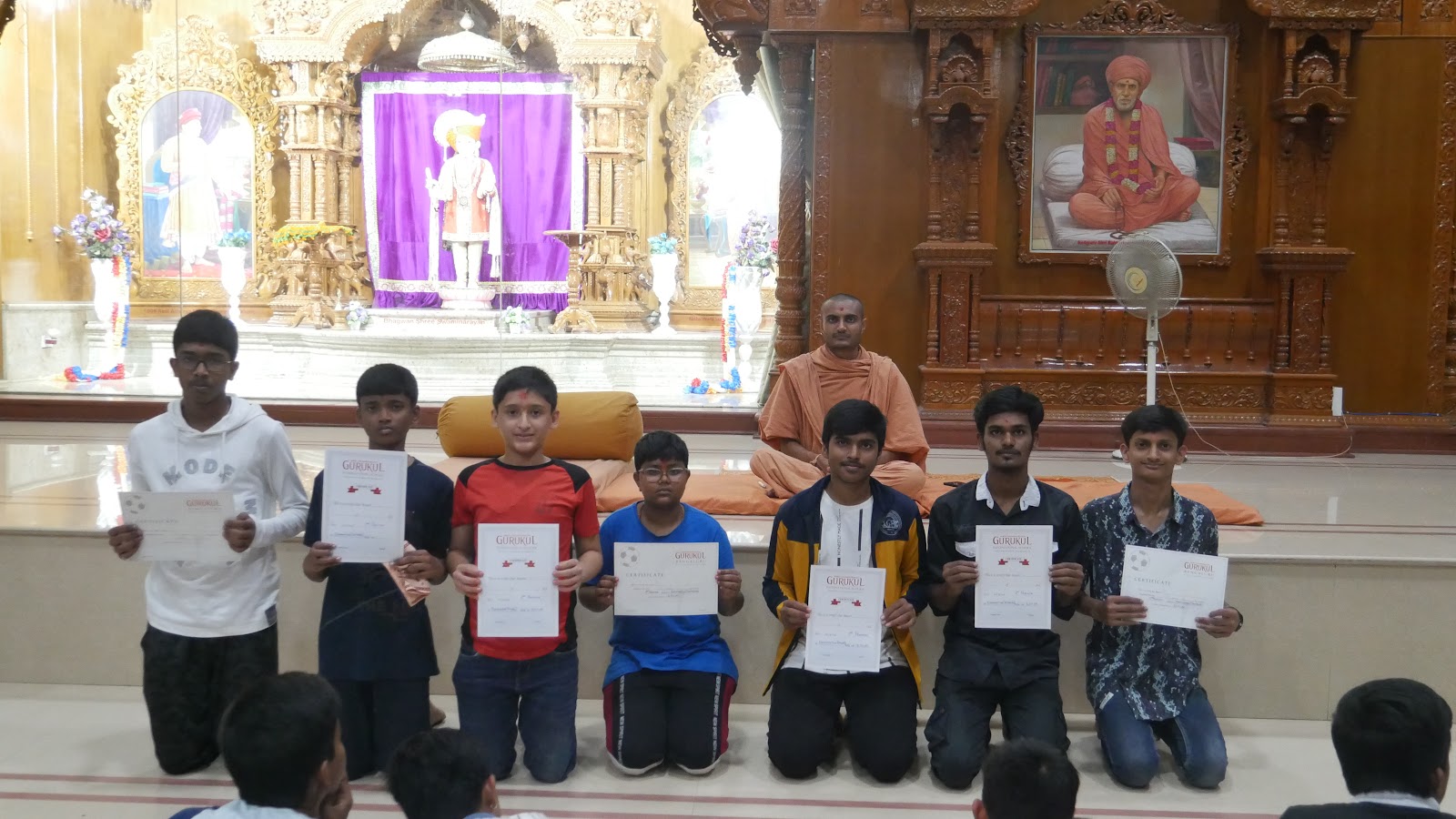 Sahajanand Sports Tournament Certificate Distribution (Season 1)