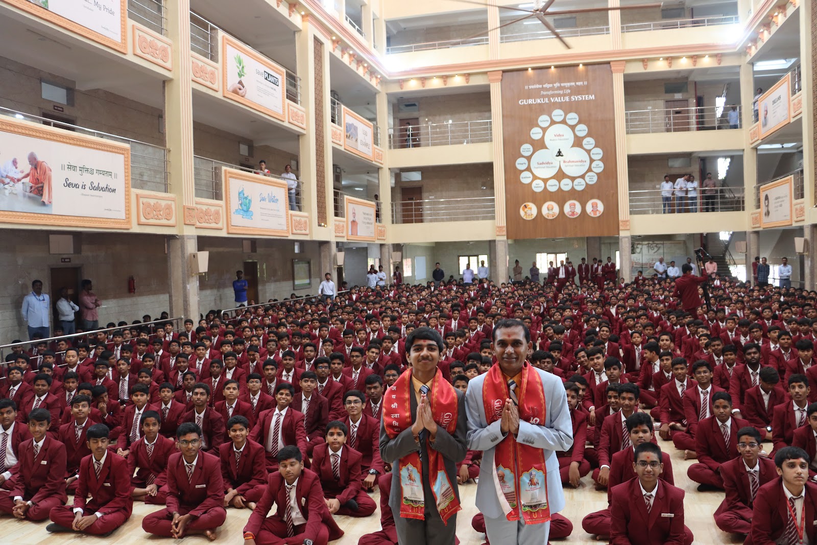 Spell Bee Champion ‘Akash Vukoti’ At Gurukul