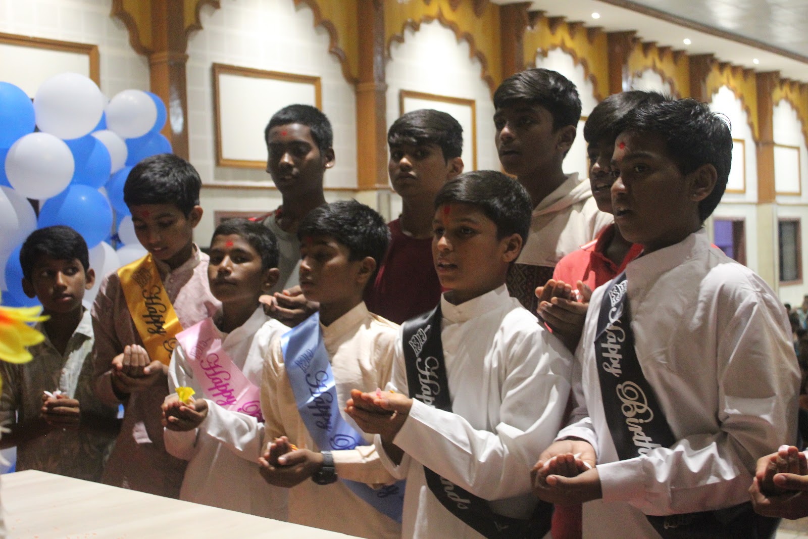 Birthday Celebration of Manikantha, M. Balaji, N.Harshan, Ananth