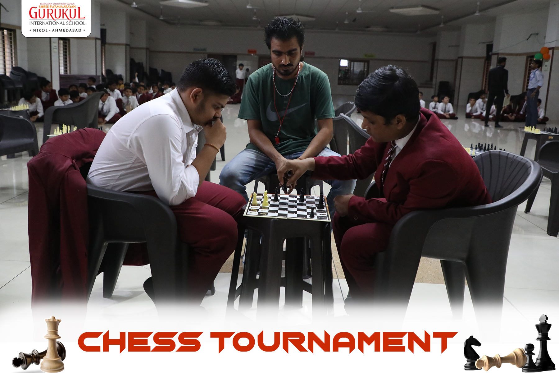 Chess Tournament at Gurukul Ahmedabad: A Friendly Battle of Minds