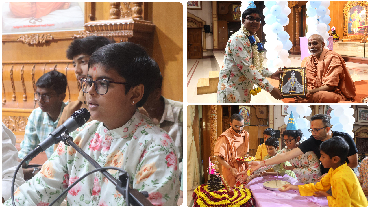 Birthday Celebration of Om Domadiya