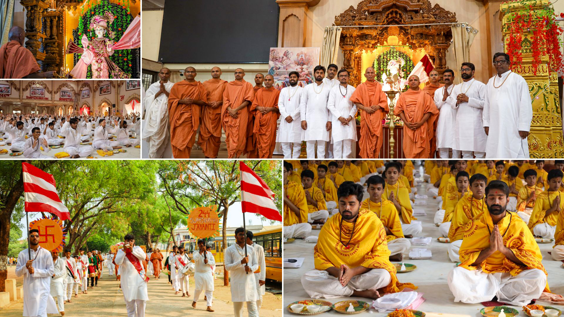 244th Brahmotsav of Bhagwan Swaminarayan