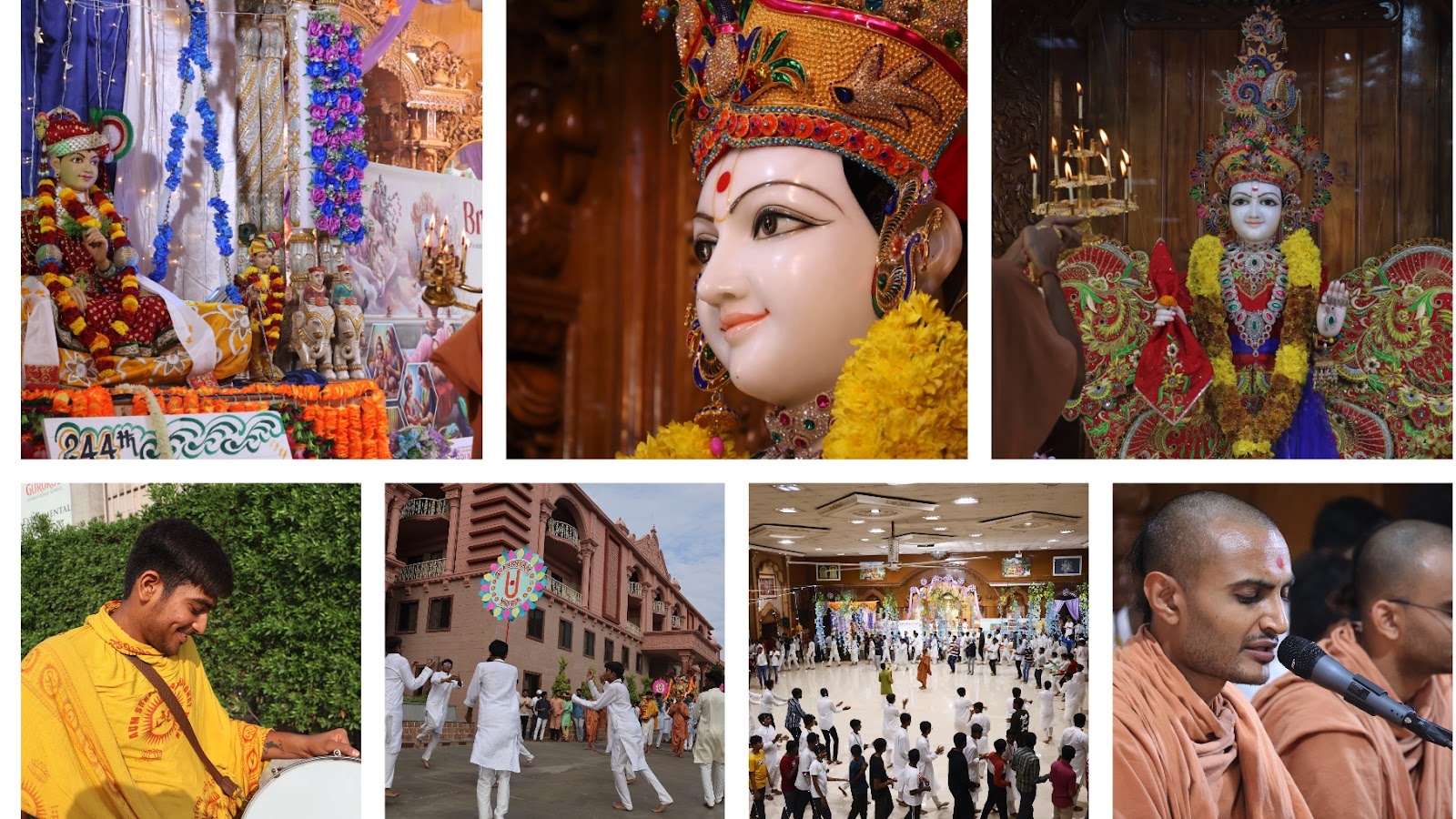 The Grand 244th Brahmotsav at Gurukul Bangalore: A Divine Nine-Day Journey of Devotion