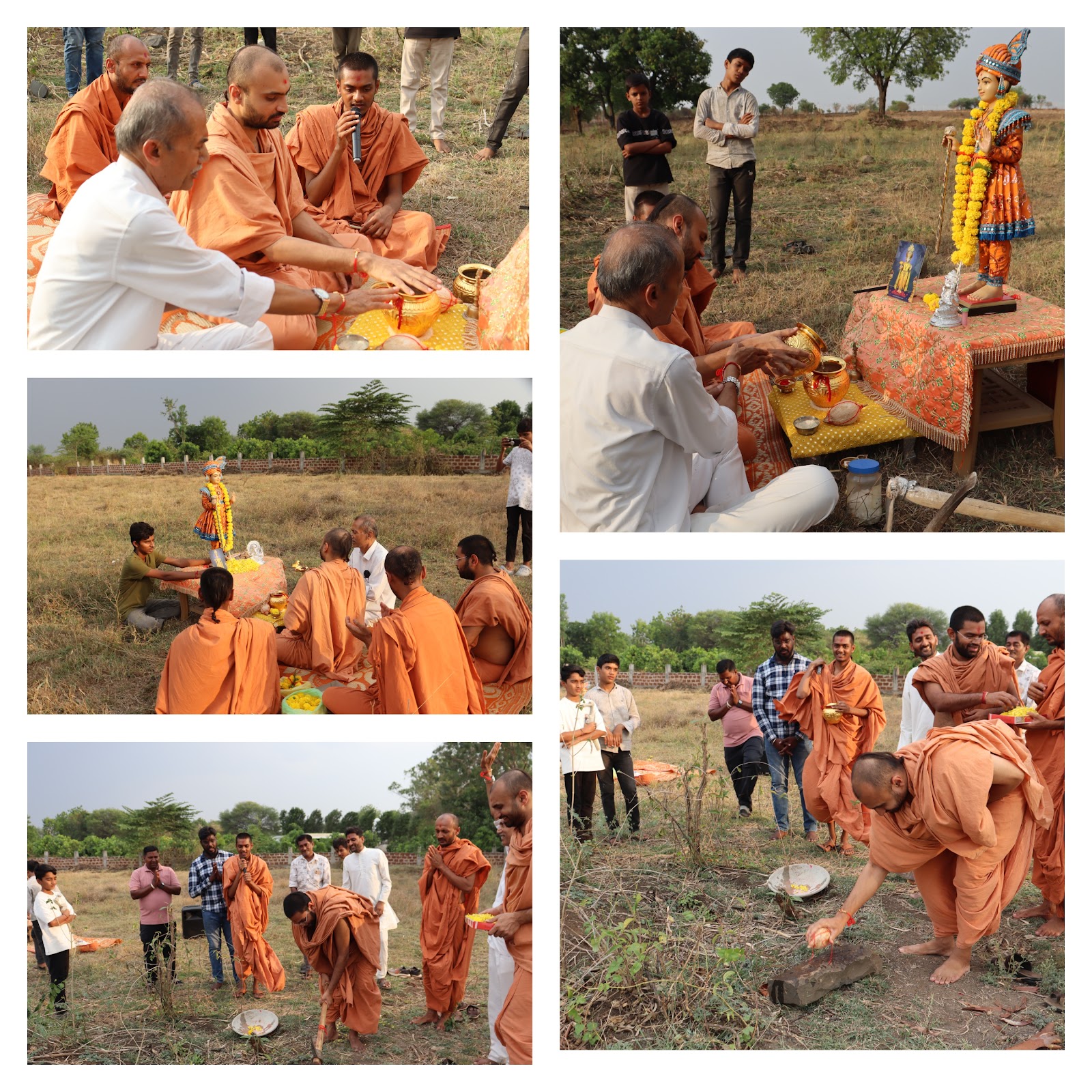 New Open well Foundation Pujan