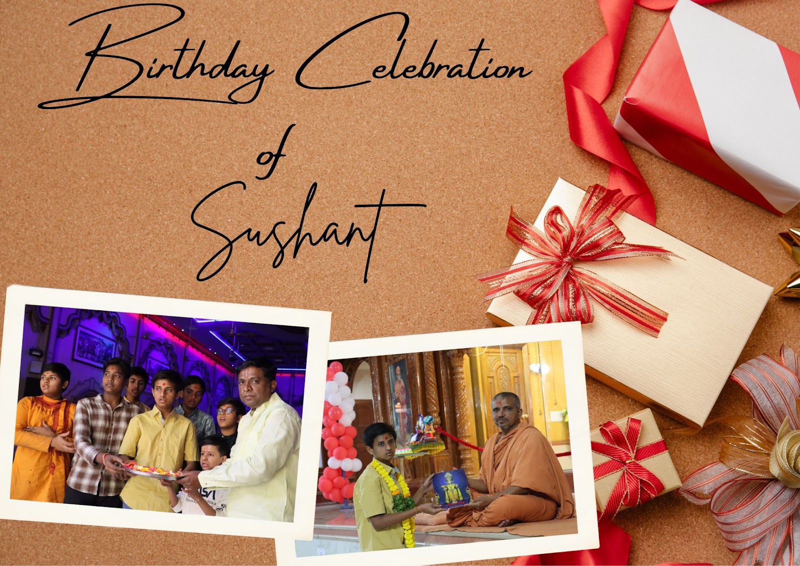 Birthday Celebration of Sushant