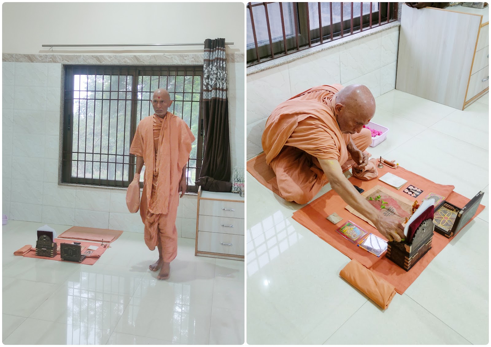 Divine Darshan of Elder Swamiji’s Pooja