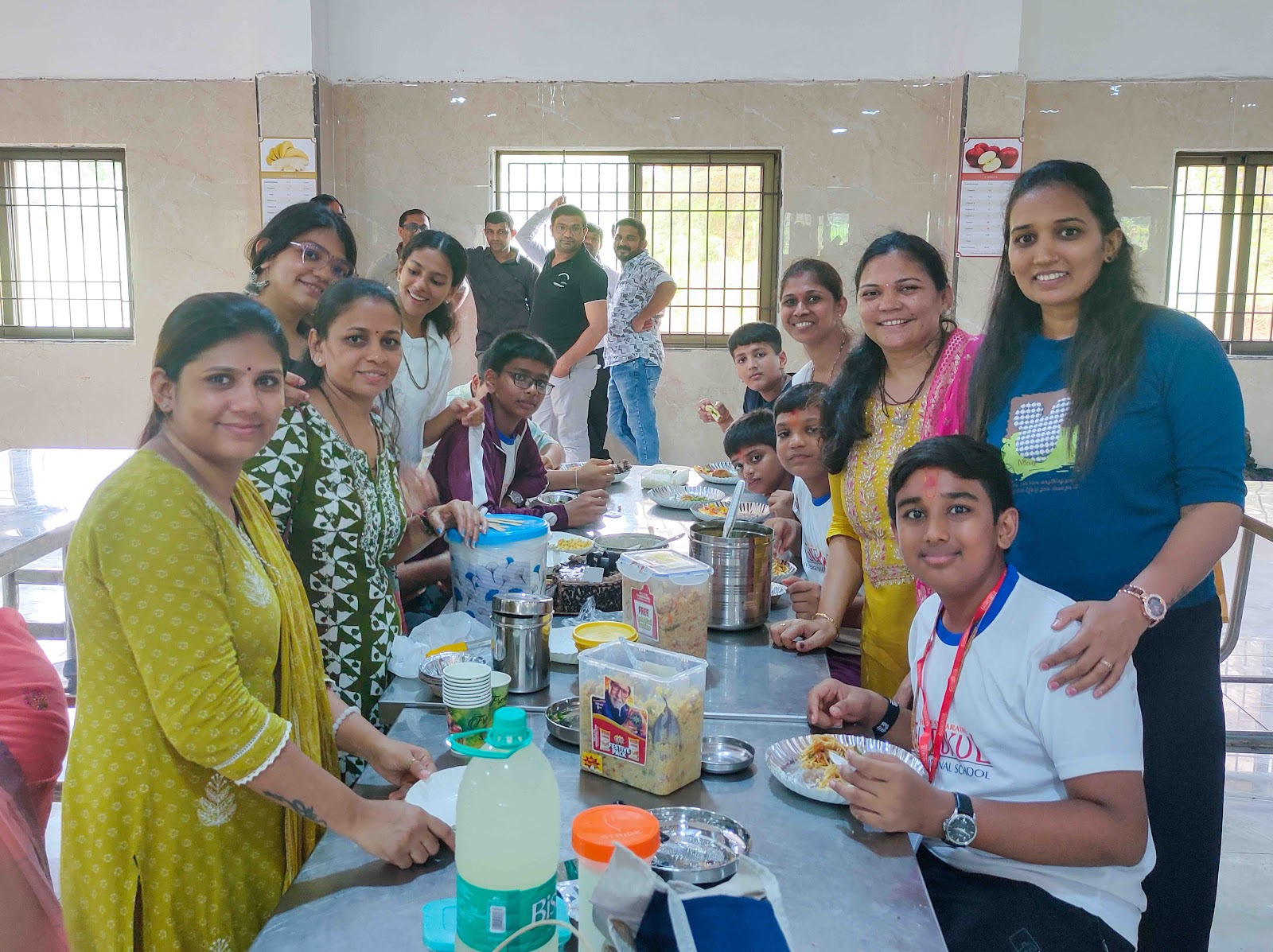 A day with family in Gurukul