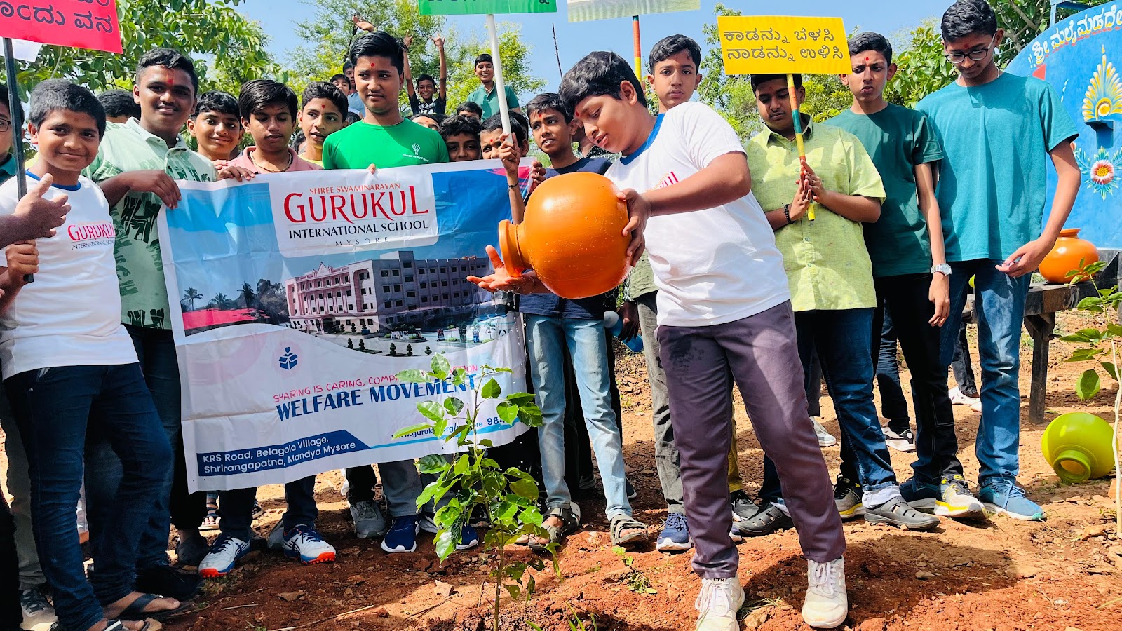 Spread Greenery Movement at Karighatta