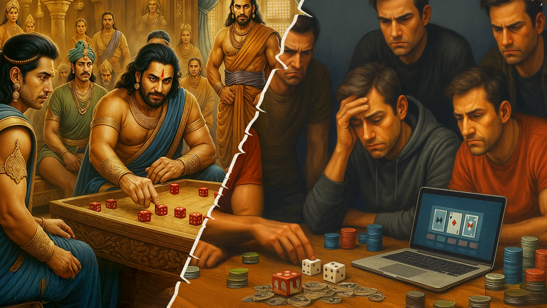 Online Gambling in India : The Mahabharata Warned Us – Are We Listening?