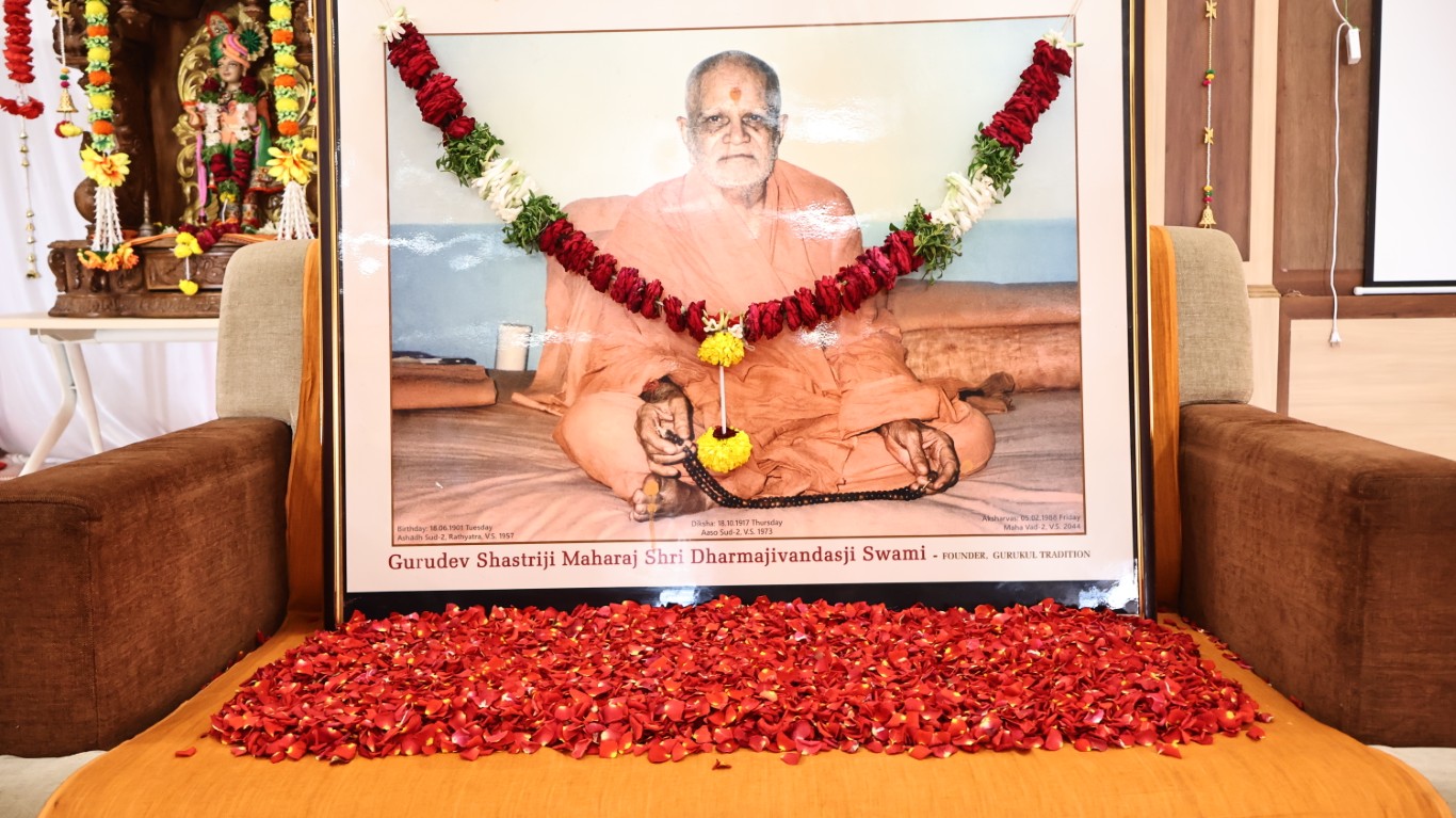 124th Janm Jayanti of Shastriji Maharaj Shri Dharmajivandasji Swamiji in Day School