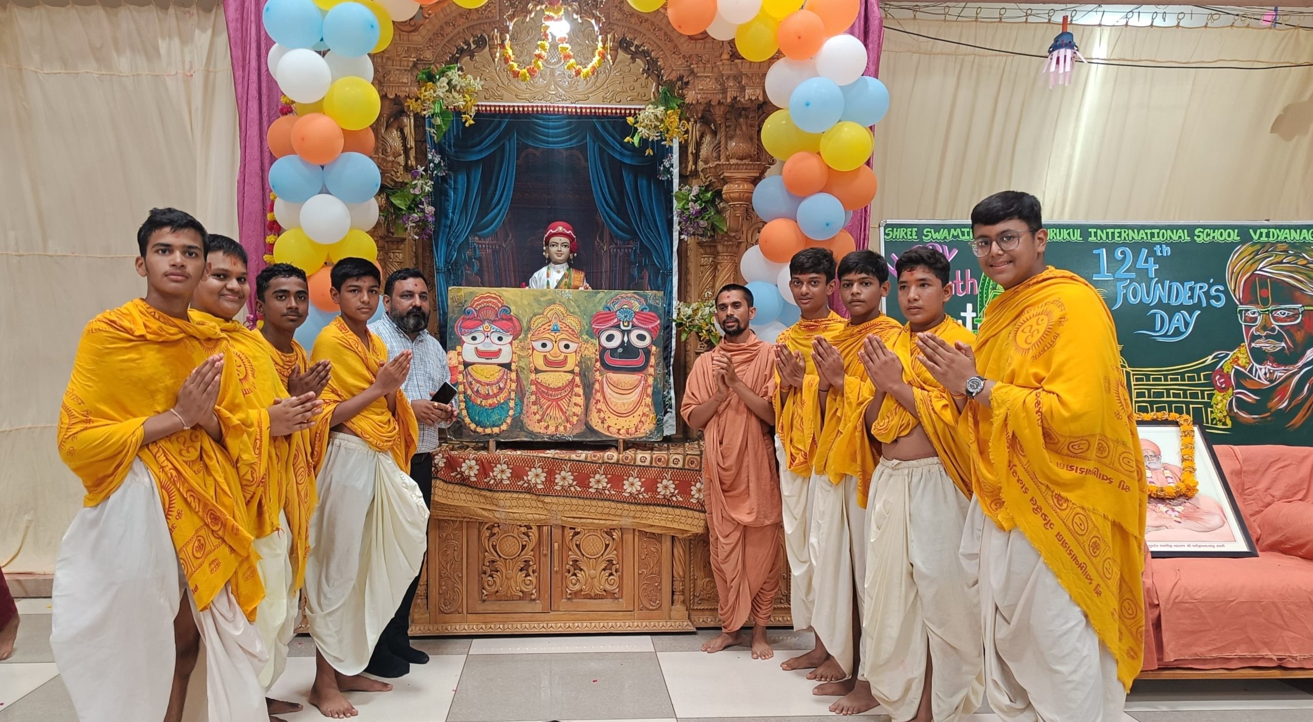 Spiritual Splendor 124 Years of Legacy Celebrated at SGIS Vidyanagar