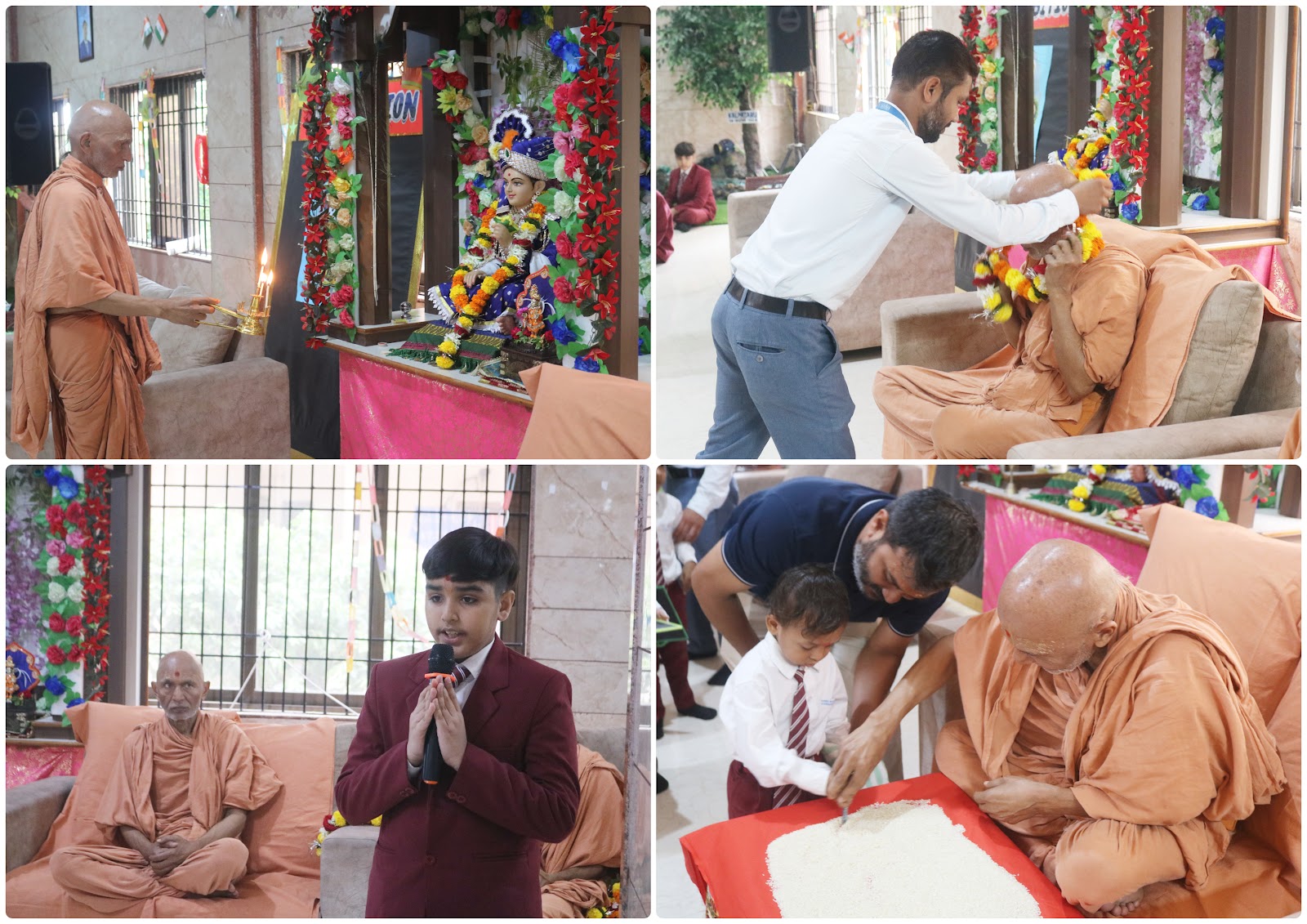 Pujya Mahant Swami Shri Devprasaddasji Swamiji Visit
