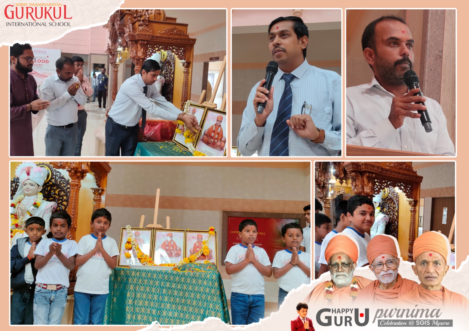 Guru Purnima Event at Gurukul Celebrating the Bond with the Guru