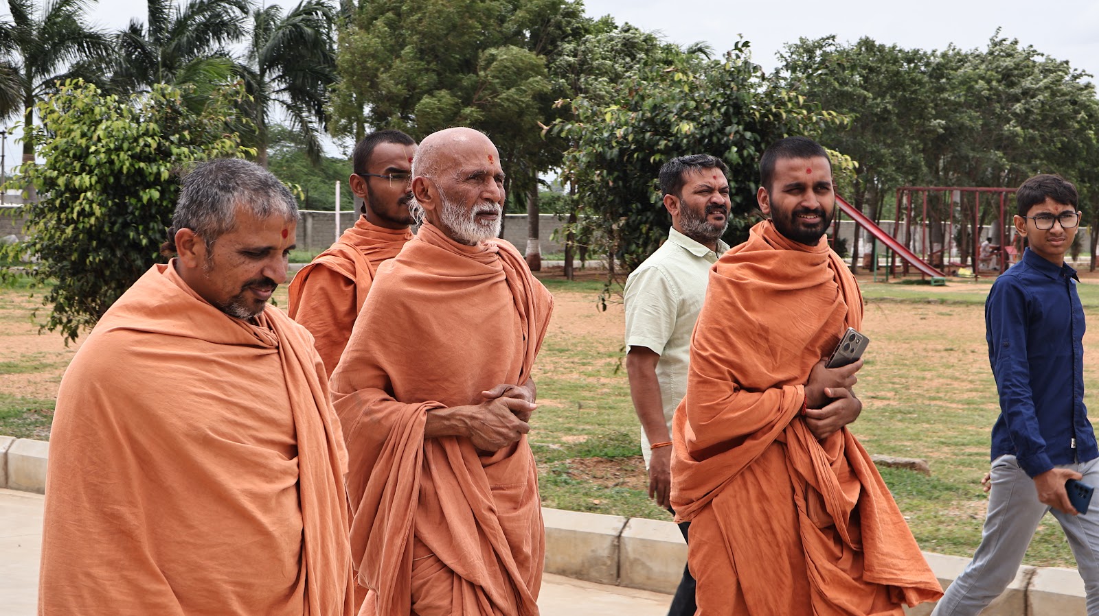 Campus Visit of Pujya Shri Devaprasaddasji Swamiji