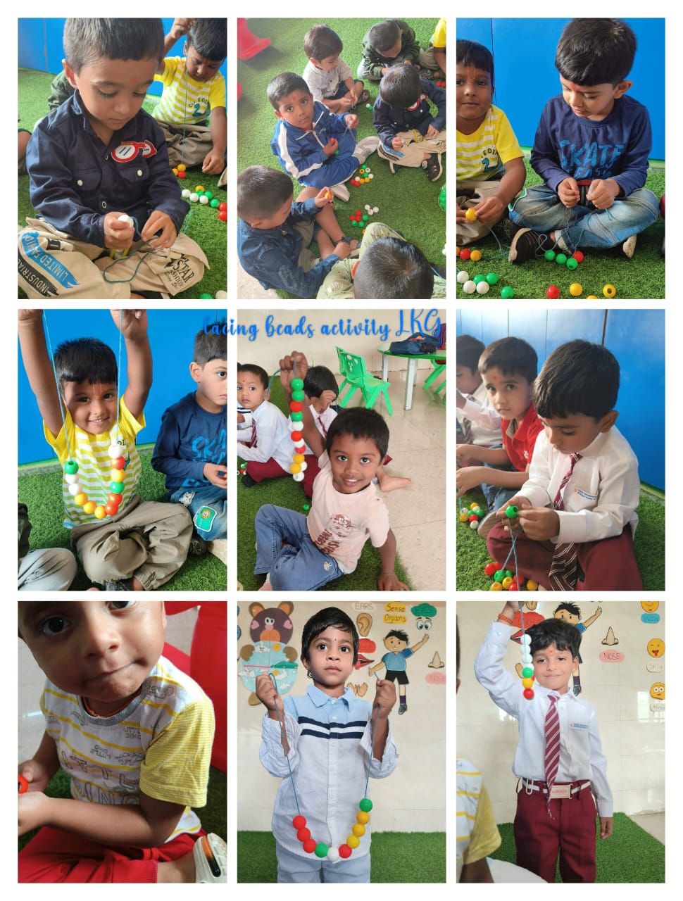 Lacing Beads & Building Skills