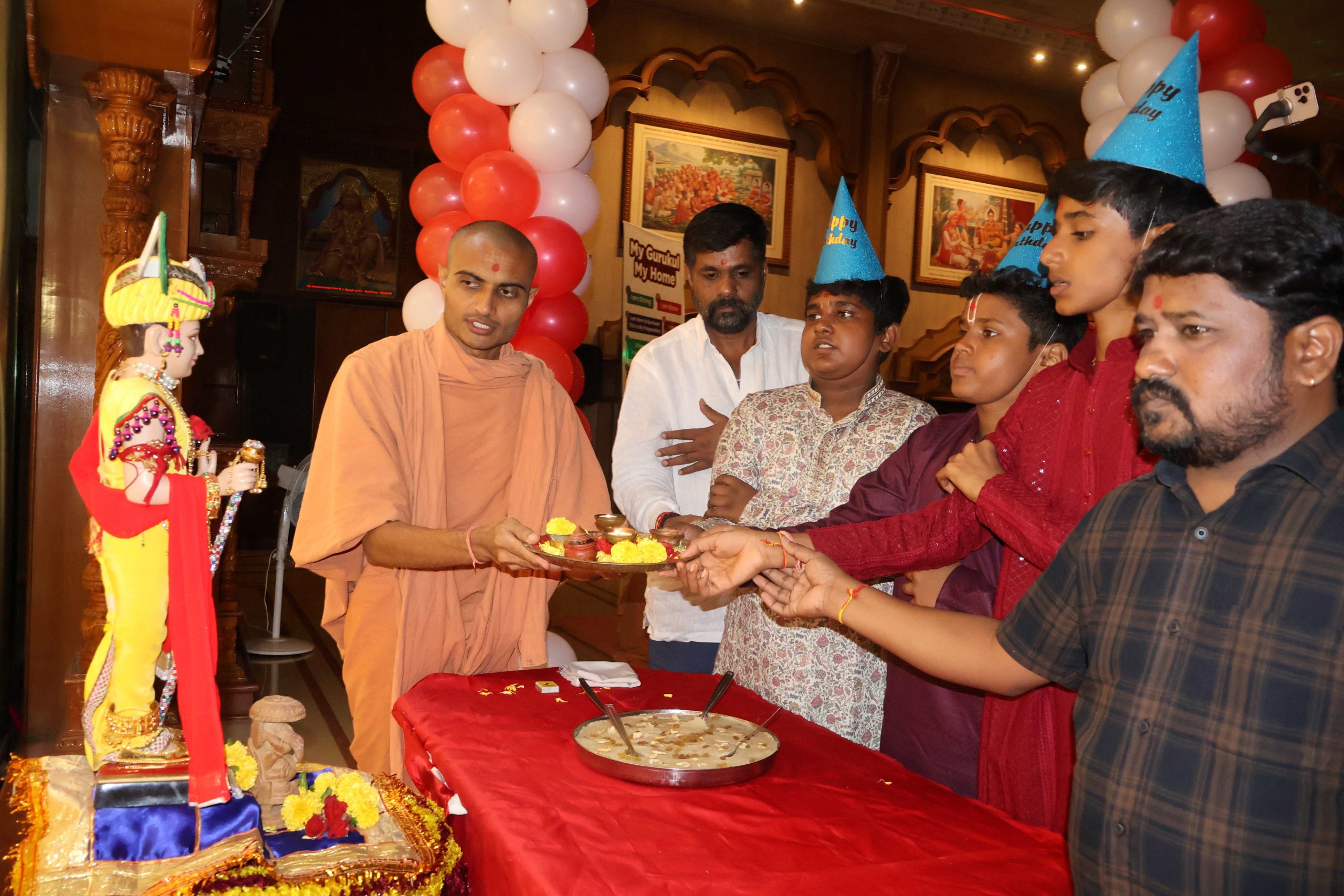 Birthday Celebration Of Manu Prasad ,Gaurav S Gowda And Shivansh R